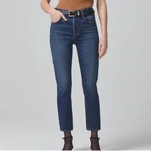 Citizens of Humanity Jolene Jeans High Rise Crop Premium Vintage Womens Size 30